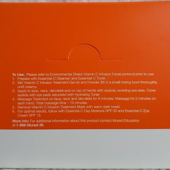 Murad VITAMIN C INFUSION TREATMENT 15 ct. Box - Picture 2 of 4